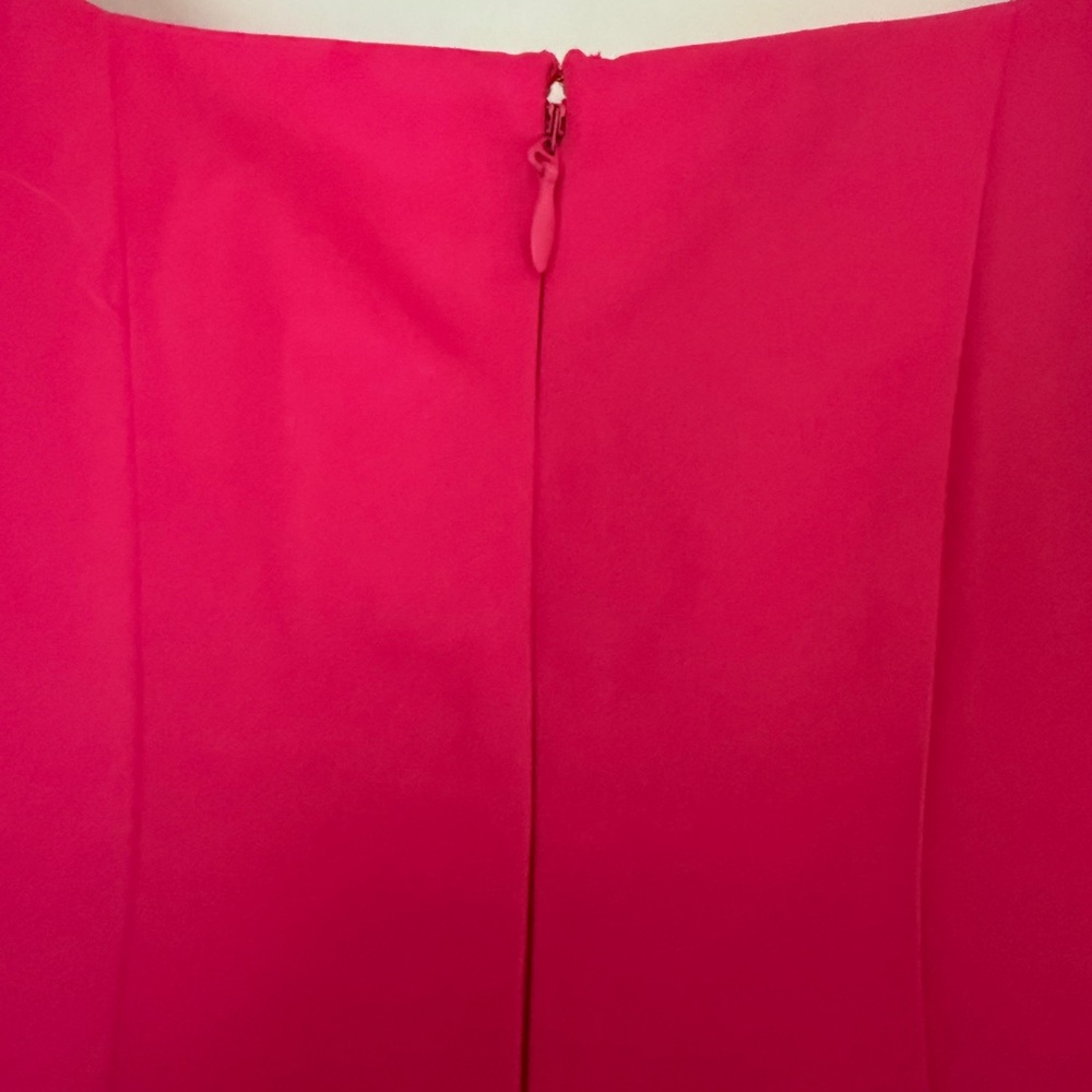 Fashion Nova Hot Pink Mini Dress with Ruffle Hem - 1980s style - Picture 9 of 9